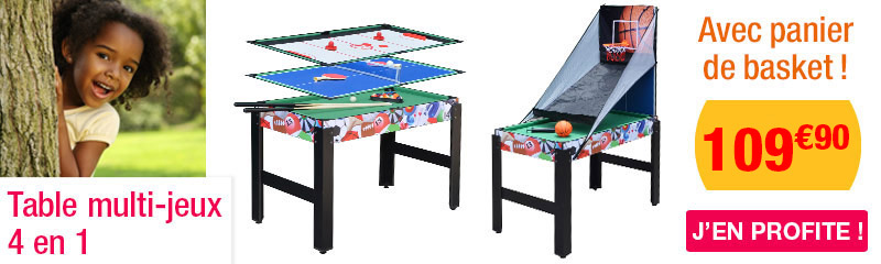 Table Multi-jeux Pour Enfants - Jeux de bar BUT