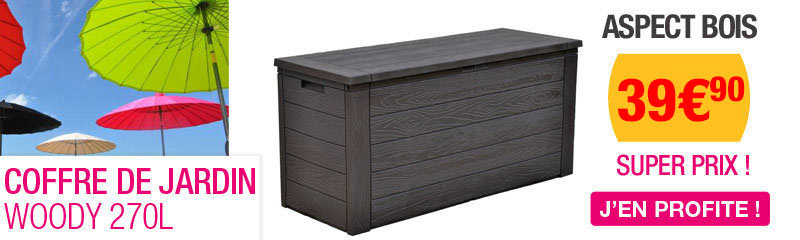 Coffre de Jardin, Coffre de Rangement Extérieur | OOGarden Belgique