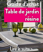 Table de jardin extensible OPTIMUM 160-220-280 cm - plateau en