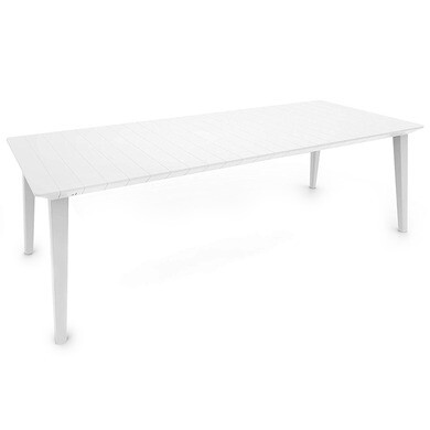 Table de jardin enfant 55 x 50 x 44 cm blanc - PROGARDEN - Mr