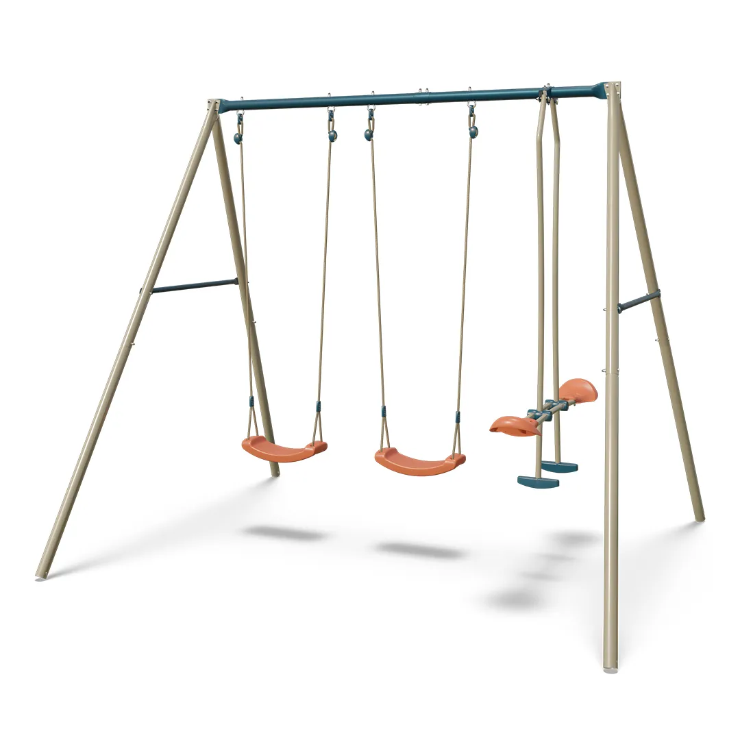 Portique enfant métal 3 agrès AVA