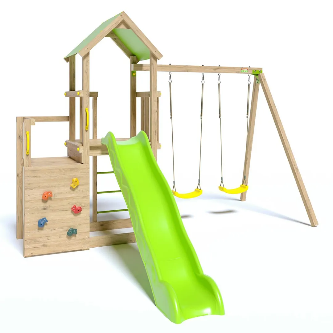 Aire de jeux en bois ULTRA XPERIENCE