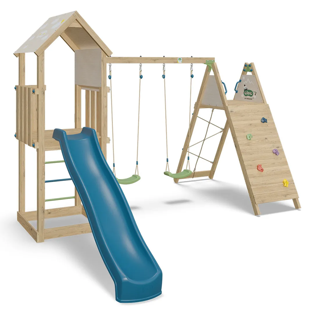 Aire de jeux en bois OLYMPIA XPERIENCE