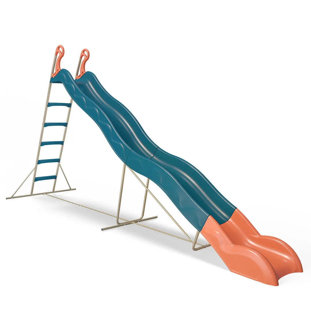 Toboggan mÃ©tal 3.80m de glisse   VALOU