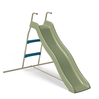 Toboggan enfant 2,63m XL Structure métallique costaud - Ciel & terre Toboggan enfant 2,63m XL Structure métallique costaud - Ciel & terre