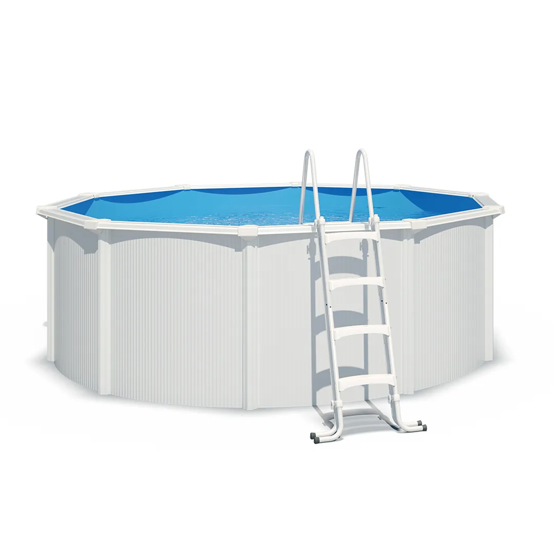 Piscine Hors Sol Acier Ronde 390 x 120 cm   Filtration Ã  Sable 4m3 H