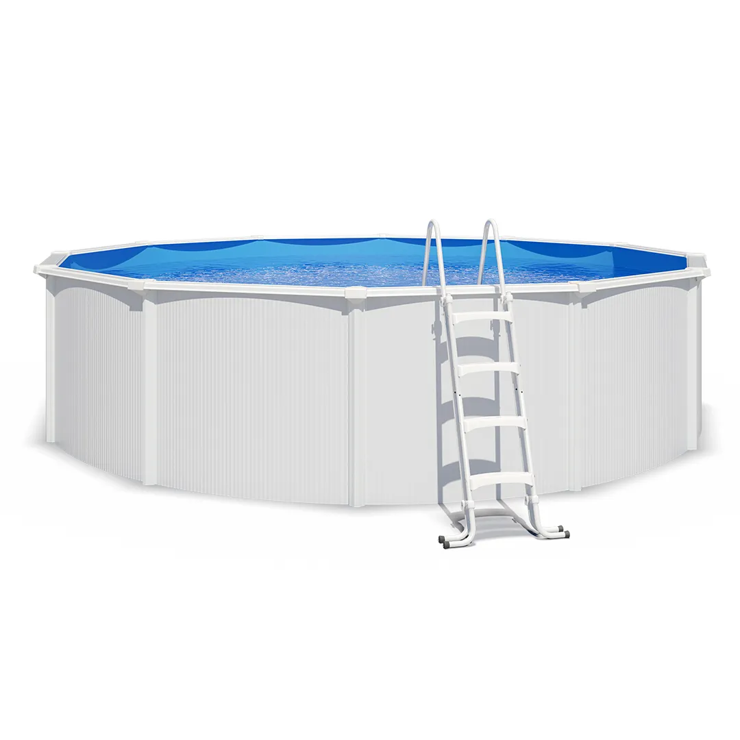 Piscine Hors Sol Acier Ronde 575 x 132cm   Filtration Aqualoon 6 m3 H