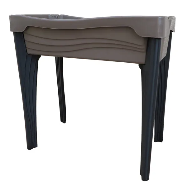 Carré potager taupe à réserve d'eau BELLIJARDIN