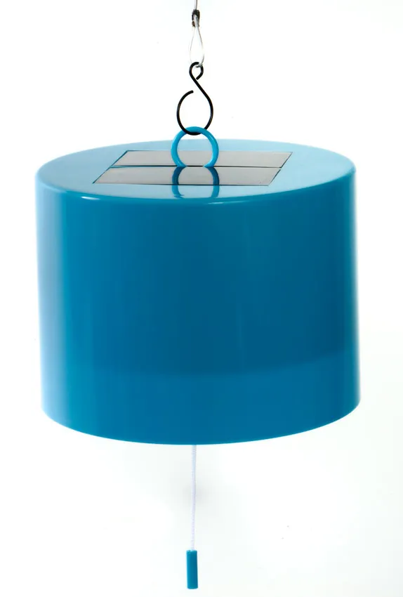 Solarhängelampe blau