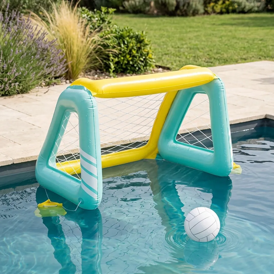 Aufblasbarer Korb für Wasserball und Fußball - Intex