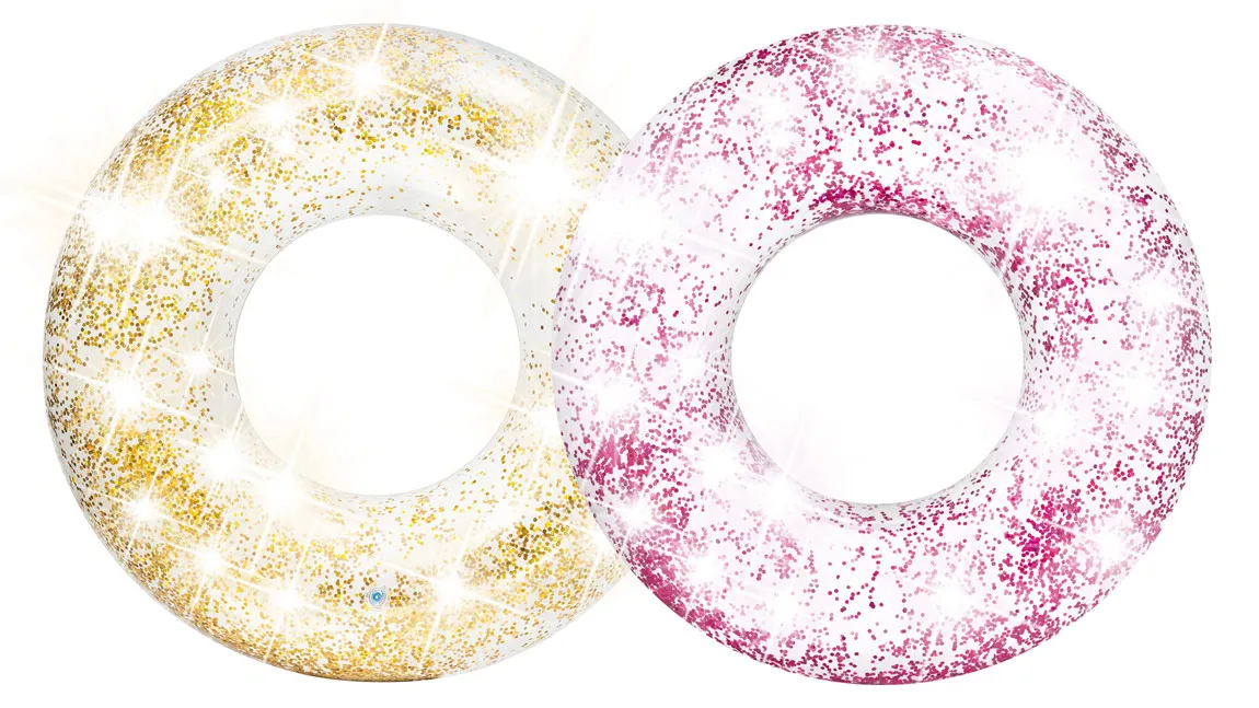 Bouée gonflable glitter