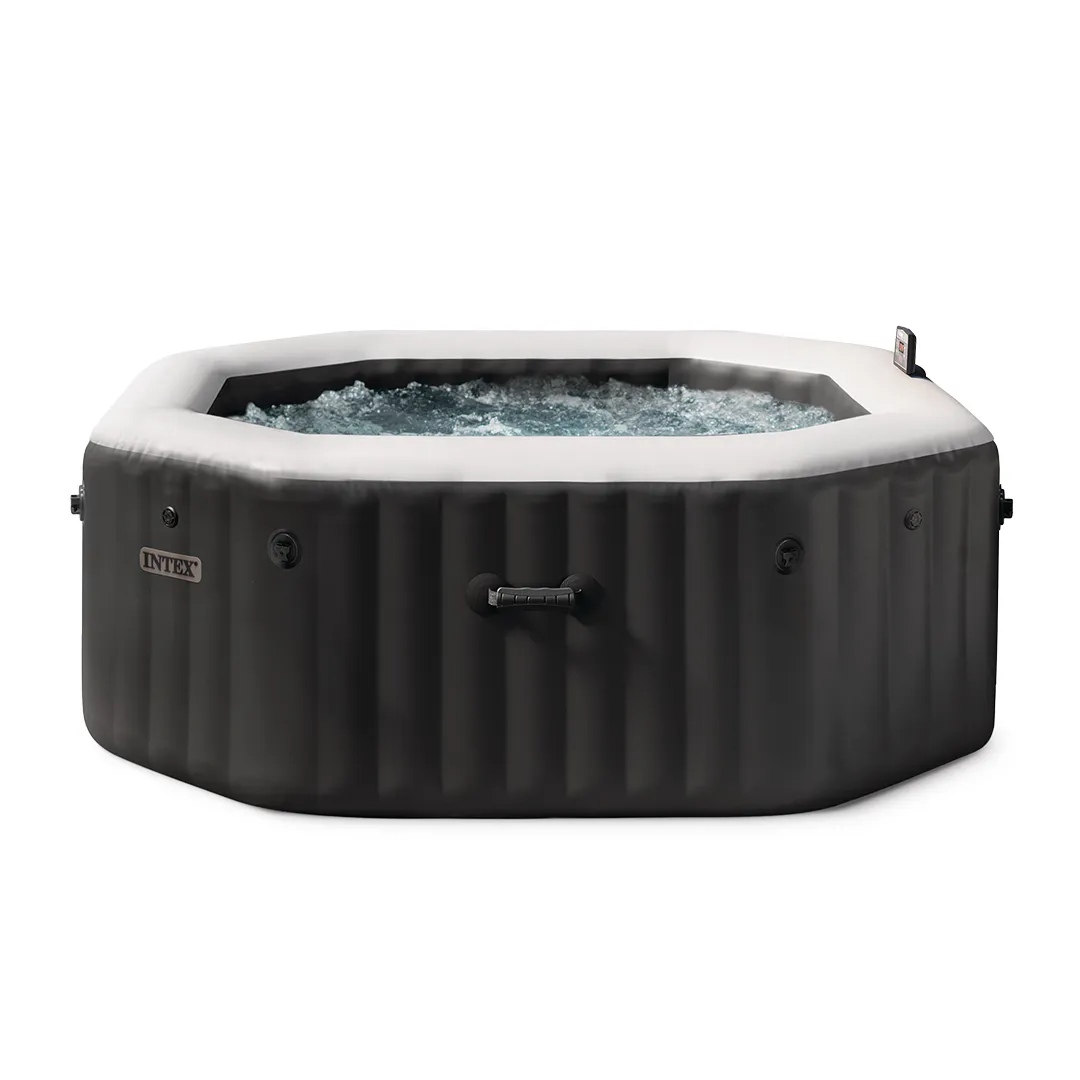 Pure Spa Gonflable Octogonal 4 Places Carbone Intex