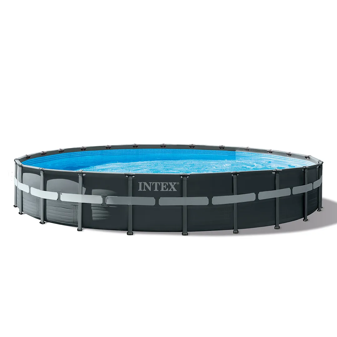 Piscine Ronde Tubulaire XTRA Intex 7,32 x 1,32 m Avec Filtre à Sable