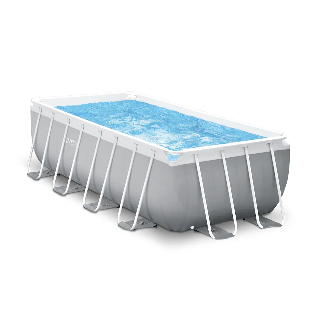 Piscine Tubulaire Intex Prism Rectangulaire 4 x 2 x 1,22 m