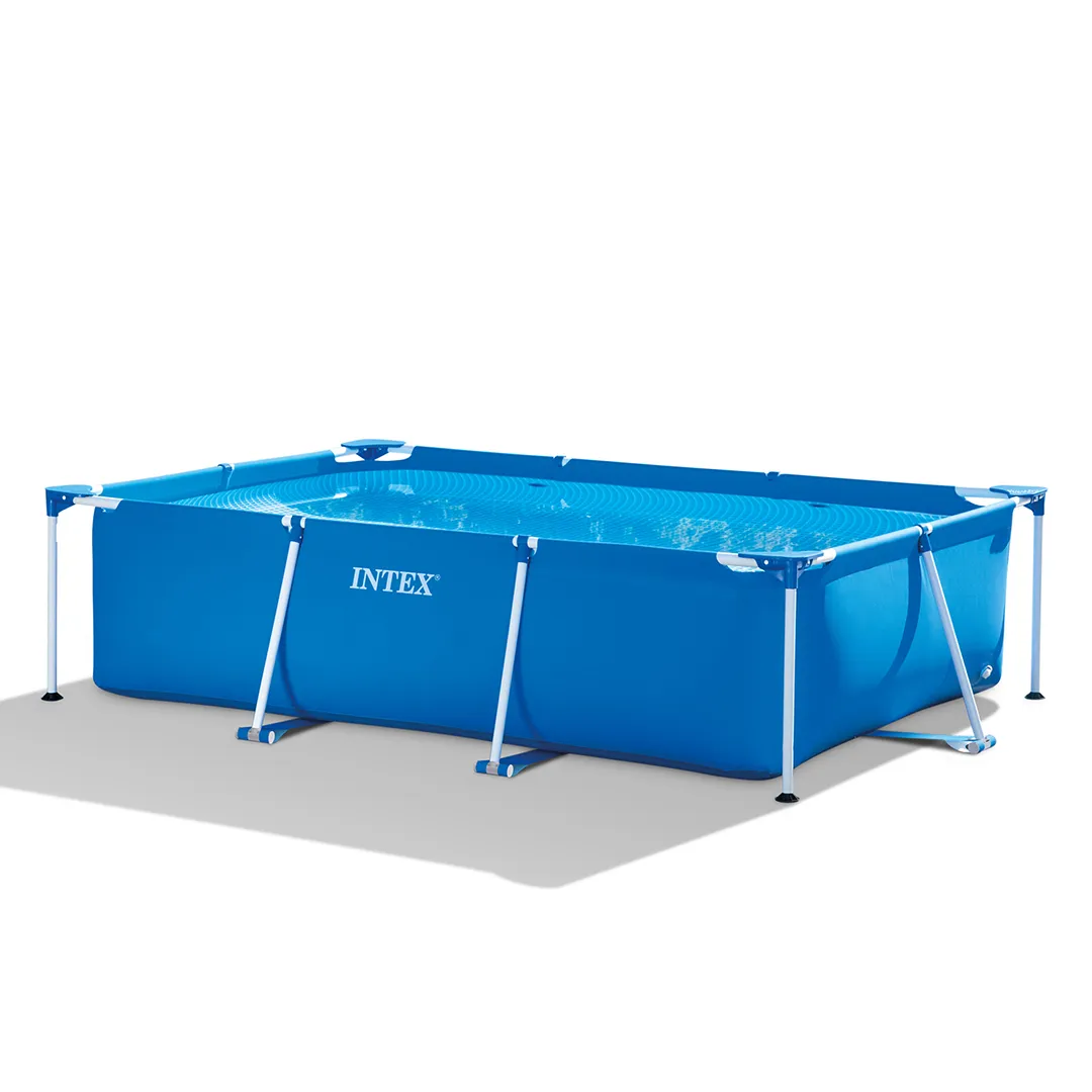 Piscine Tubulaire Bleue Intex Rectangulaire 3 Ã 2 Ã 0,75 m