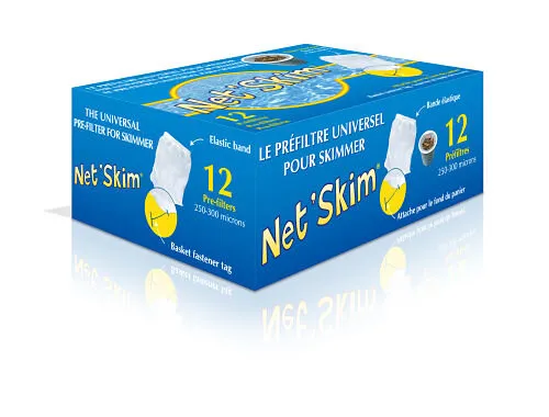 Préfiltre Piscine Universel Net'Skim - Boîte de 12 TOUCAN