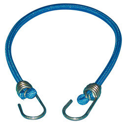 Sandow blau 60cm, Metallspitzen - 