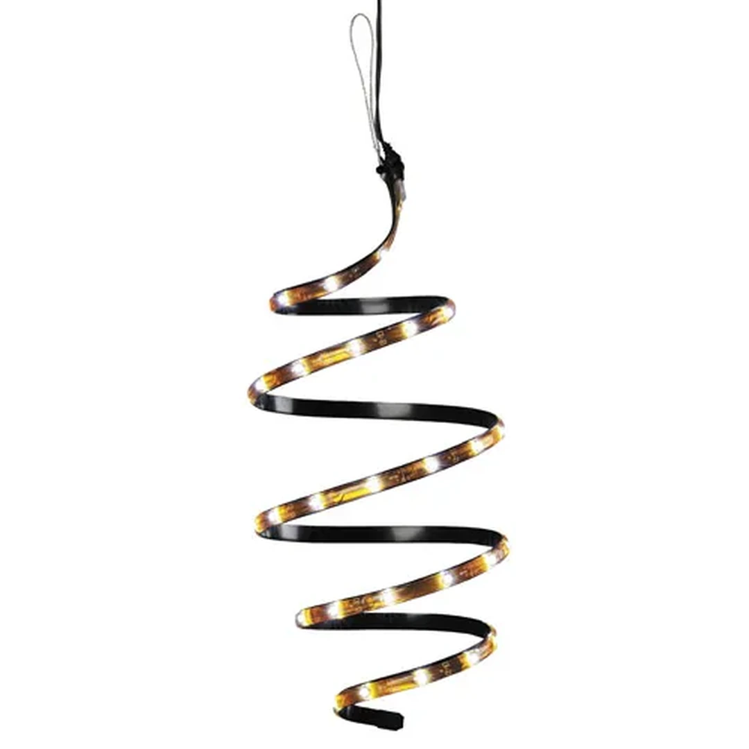 Leuchtspirale H 40 mit 60 LEDS weiß