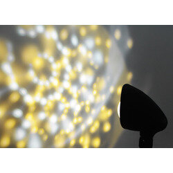 Projecteur Kaleidoscope noir LED - BLACHERE