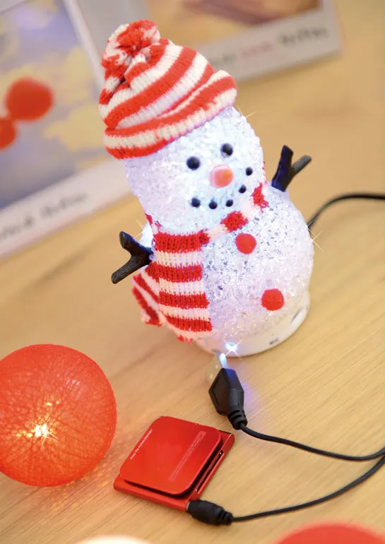 LED Schneemann Bluetooth