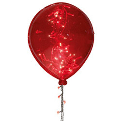Ballon rouge à suspendre
