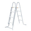 Échelle de Sécurité pour Piscine hors sol 91 cm - 3 Marches Relevables - OOGarden