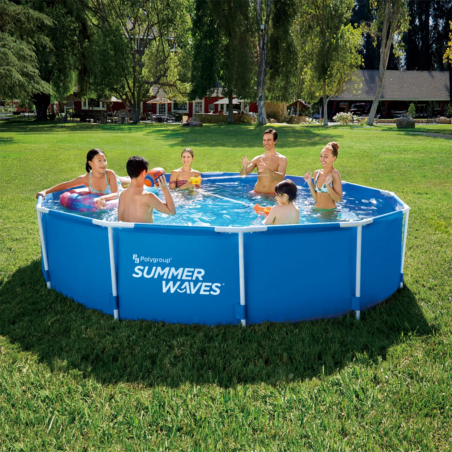 Piscine Tubulaire Ronde 3,66 x 0,76m - Un ÃtÃ© RafraÃ®chissant Pour Tous