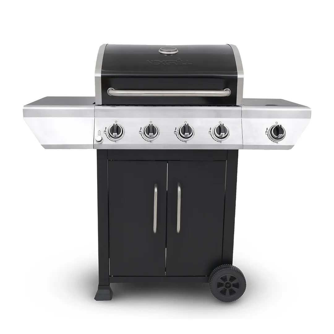 Barbecue Gaz 4 Brûleurs Classic Nexgrill Avec Brûleur Latéral 14,2kW