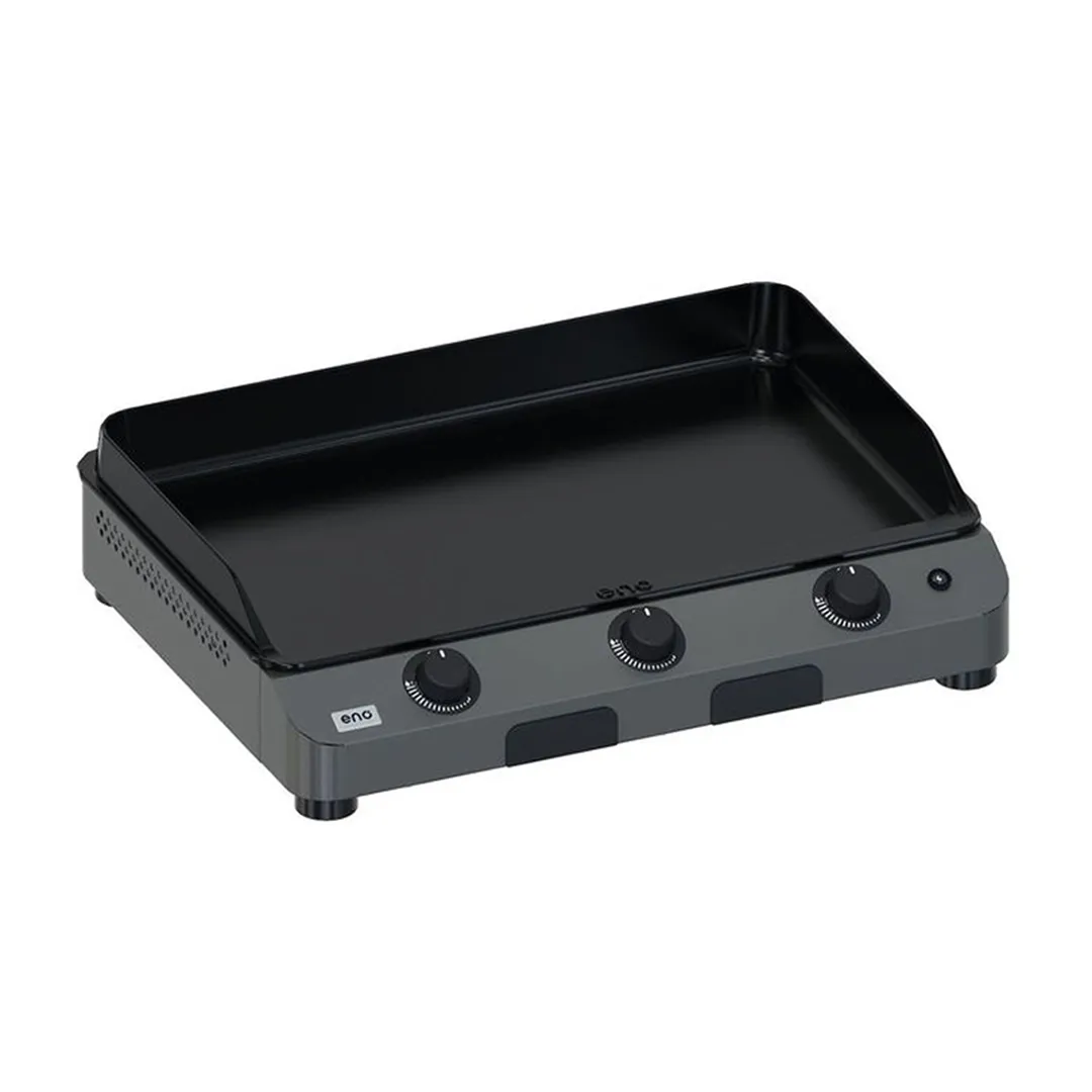 Plancha gaz FUSION 75 Gris cargo 3 brÃ»leurs