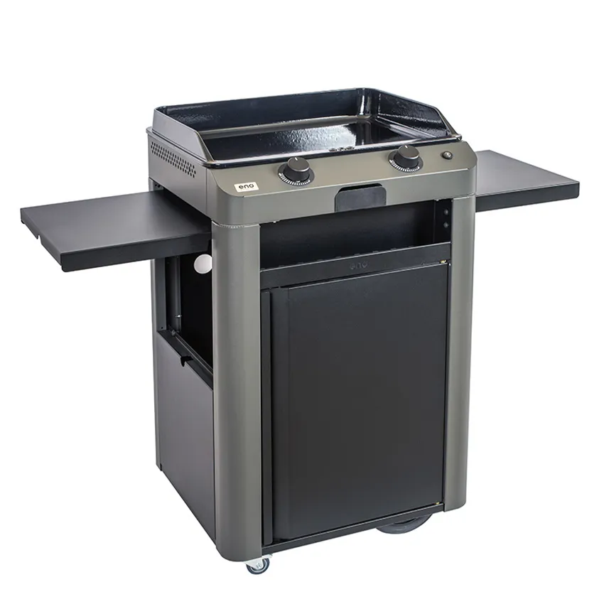 Chariot pour Plancha gaz FUSION 60 Gris cargo