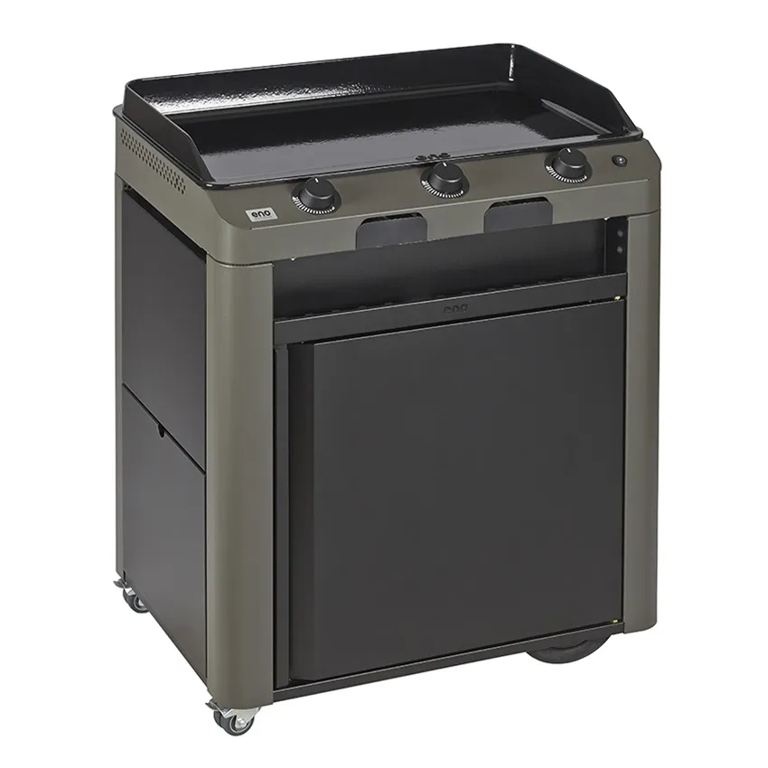 Chariot pour Plancha gaz FUSION 75 Gris cargo