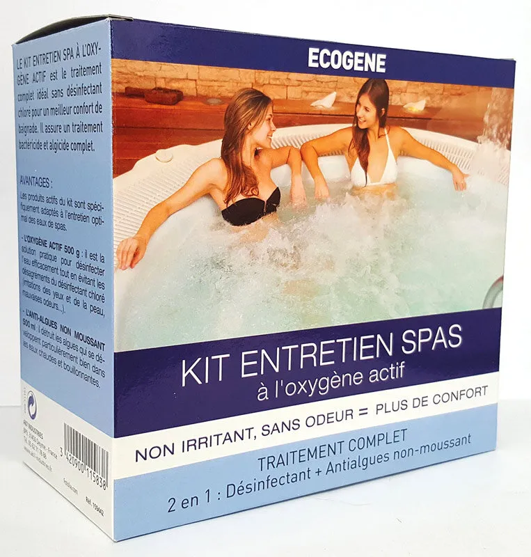 Kit entretien Spa à l'oxygéne actif