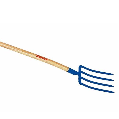 Fourche Ã  bÃªcher Ã  douille   4 dents triangles REVEX