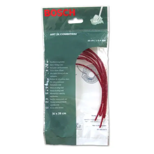 Sachet de 10 fils pour coupe bordures ART26 Combi BOSCH