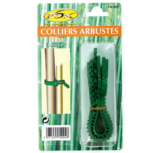Lot de 3 Colliers pour Arbustes - Maintien et Protection Optimale