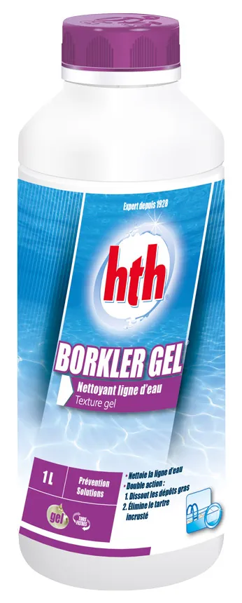 Nettoyant ligne d'eau BORKLER GEL hth