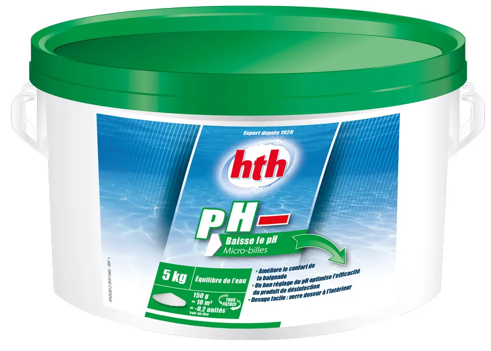PH MOINS Micro billes hth, 5 KG