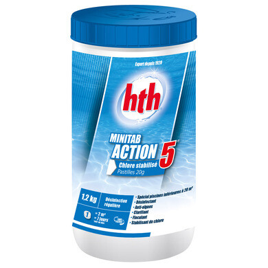 Minitab action 5 hth, pastilles 20 g
