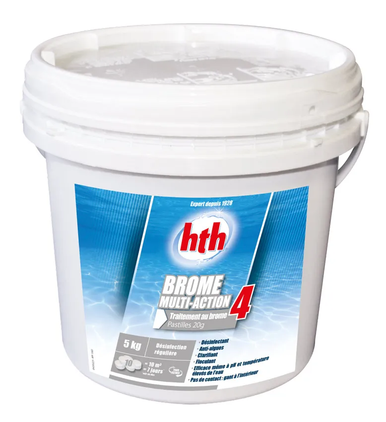 Brome 4 ACTIONS hth, pastilles