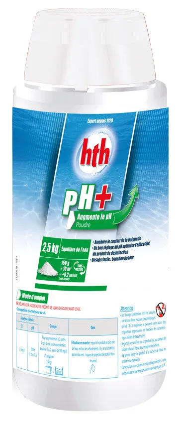 hth pH PLUS Poudre 2,5kg