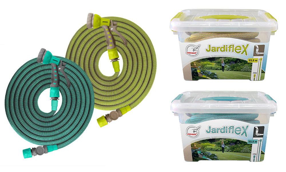 Tuyau D'Arrosage Extensible 30 M / 100 Ft – 7 Modes Pulvérisation – Léger, Flexible, Anti-Nœuds – Jardin, Voiture, Animaux