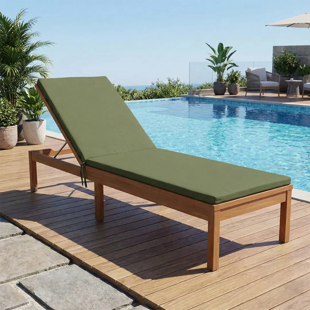 MONTECARLO Sonnenliege Kissen Khaki Farbe