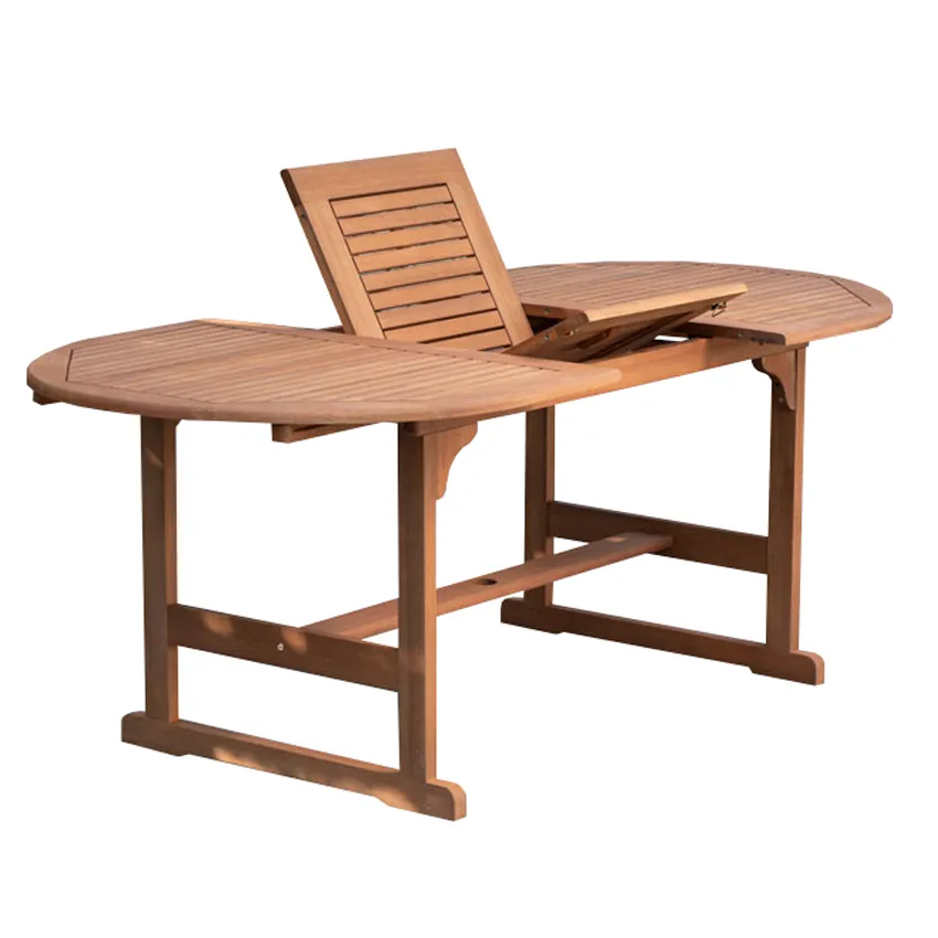 Table de Jardin LIBECCIO en Eucalyptus 150 200cm