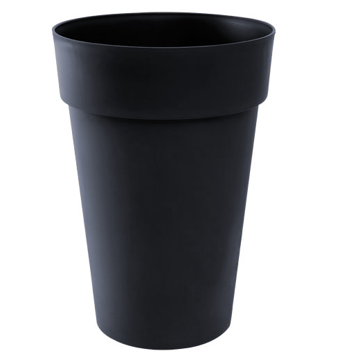 Pflanzentopf hoch TOSKANA  46 cm anthrazit | OOGarden.de