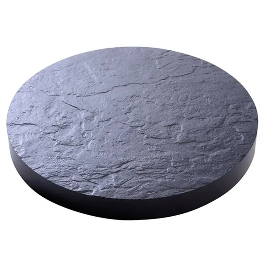 Support à roulettes pour pot de fleurs Ø 30 cm Gris ardoise