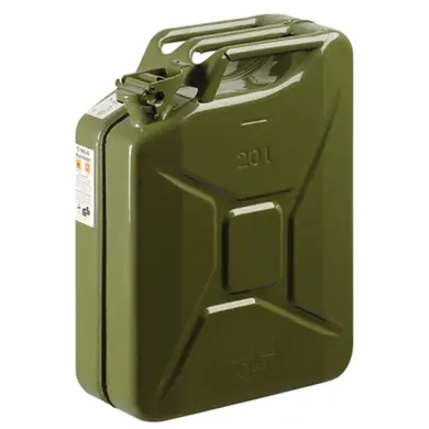 TYX 3L Portable étanche Bidons Essence Métal, 304 Acier Inoxydable Jerrican Essence, Moto