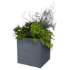 Pot de fleurs D.70 cm gris anthracite CERLA - OOGarden