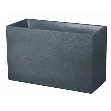 Blumenkasten rechteckig GRAPHIT 100 CM anthrazit | OOGarden.de