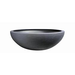 Pot vasque en plastique GRAPHIT UP 39L - Diam 60 cm - Anthracite - EDA