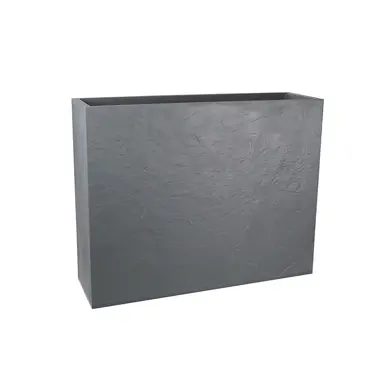 Blumenkasten VOLCANIA Mauer 100 cm kieselgrau | OOGarden.de